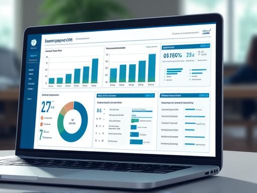 Dashboard con métricas de rendimiento y KPIs.